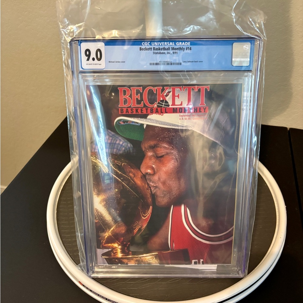 Beckett Michael Jordan, CGC 9.0🏀🏀🏀⛹️